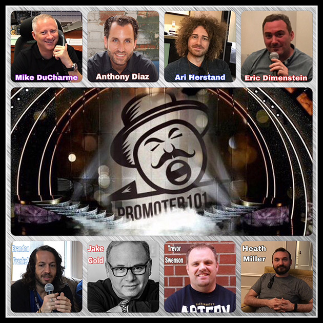 EPISODE #63: AEG's Mike DuCharme, Anthony Diaz, Eric Dimenstein, Ari Herstand, Heath Miller