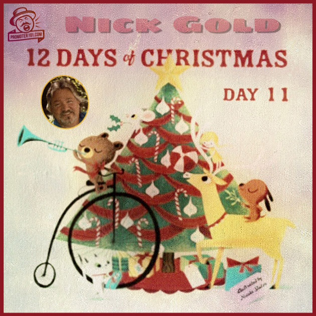 Twelve Days of Christmas DAY 11: - Featuring Entertainment Travel's Nick Gold