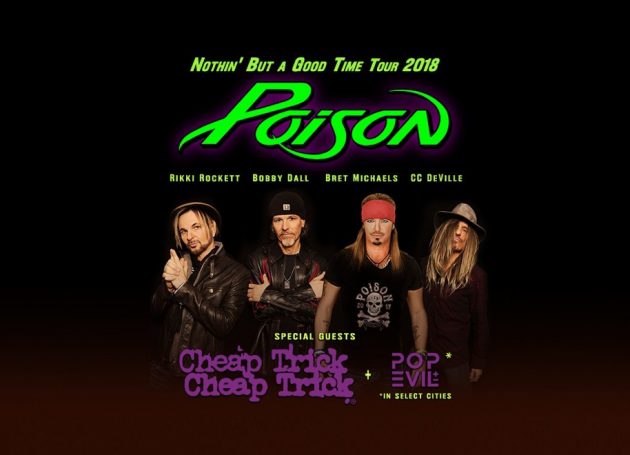 Poison, Cheap Trick And Pop Evil Teaming Up For A Package Tour Set To Hit The Road This Summer