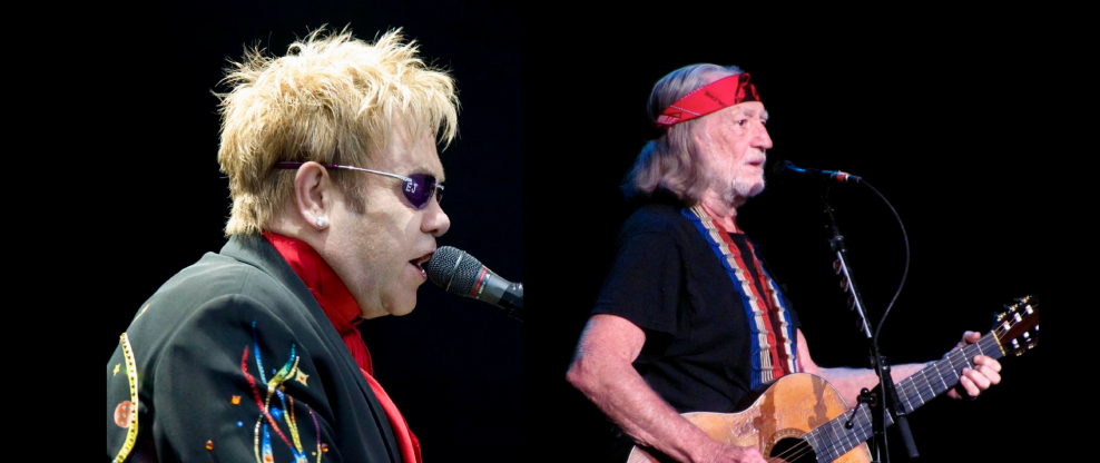 Elton John Adds Dates, Willie Nelson Reduces Them