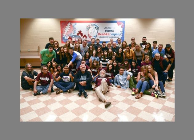 Dead & Company Welcome Marjory Stoneman Douglas High School Students And Teachers Backstage At Florida Concert