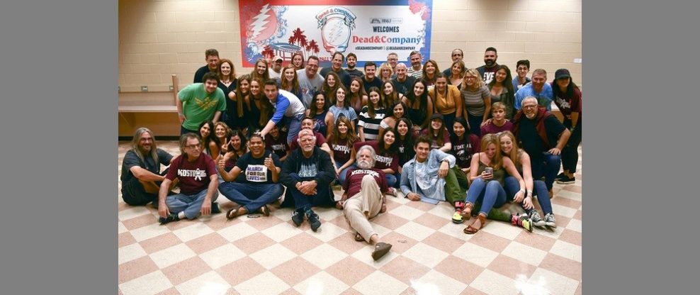 Dead & Company Welcome Marjory Stoneman Douglas High School Students And Teachers Backstage At Florida Concert