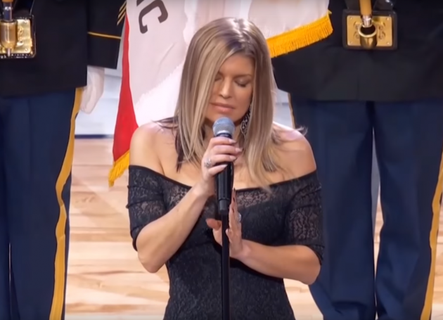 Fergie's Version Of National Anthem Not Proudly Hailed