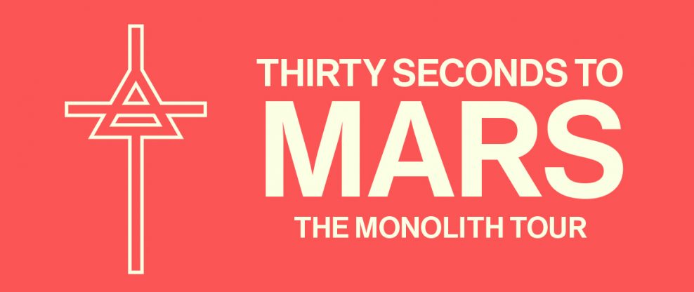 Thirty Seconds To Mars Announces 'Monolith Tour'