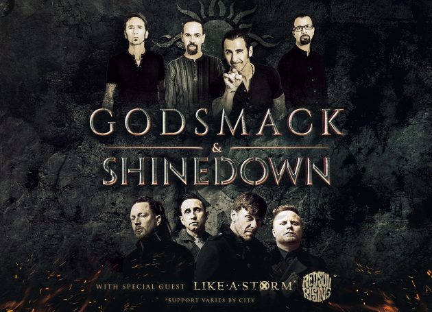 Godsmack, Shinedown Co-Headline Summer Tour