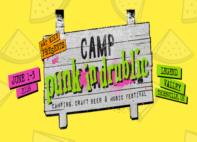 Fat Mike Introduces The 'Camp Punk In Drublic' Festival / Drinking Competition