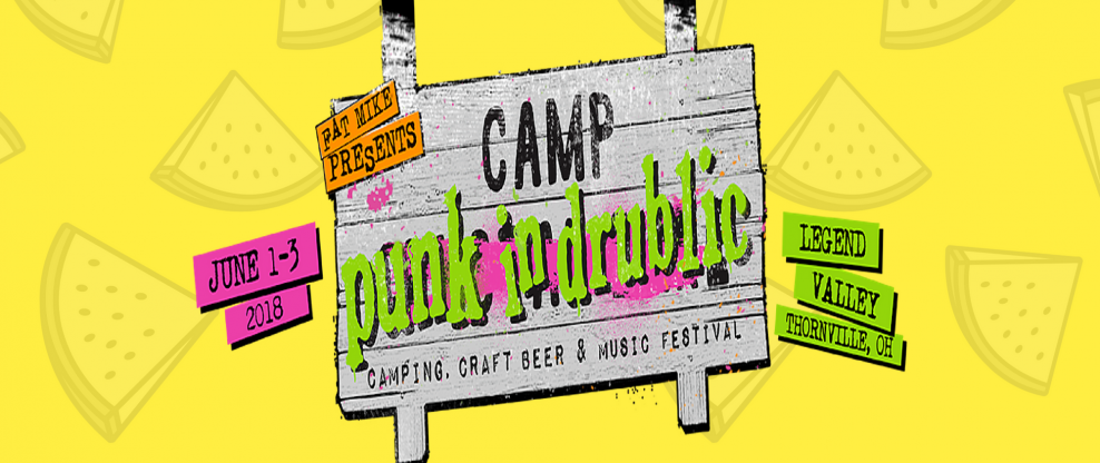 Fat Mike Introduces The 'Camp Punk In Drublic' Festival / Drinking Competition