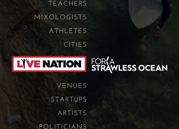 Live Nation: Get Those Plastic Straws Outta Here