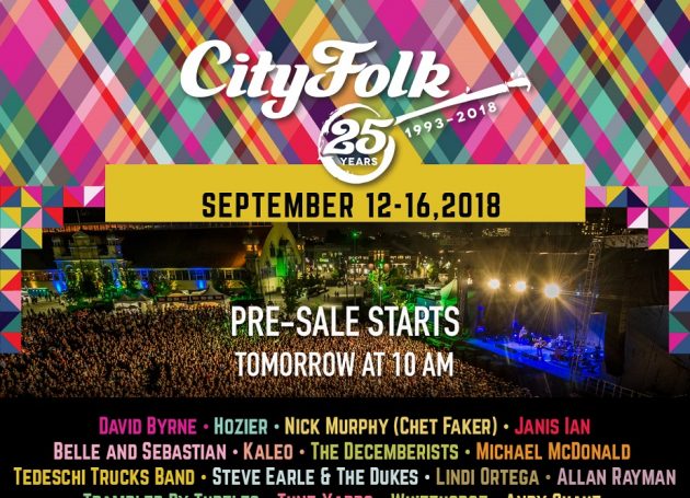 CityFolk Celebrates 25th Anniversary With Stellar Line-Up