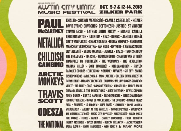 Austin City Limits Lineup Announced