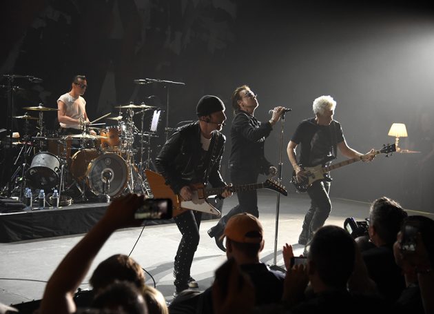 U2 Dedicates Song To Anthony Bourdain At Intimate NYC Show