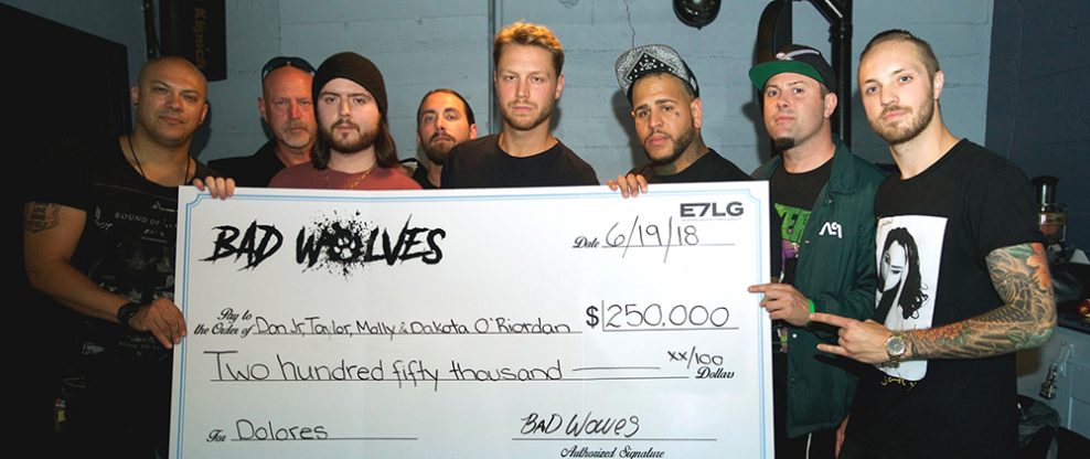 Bad Wolves Donate $250,000 To The Family Of Late Cranberries Singer Dolores O'Riordan