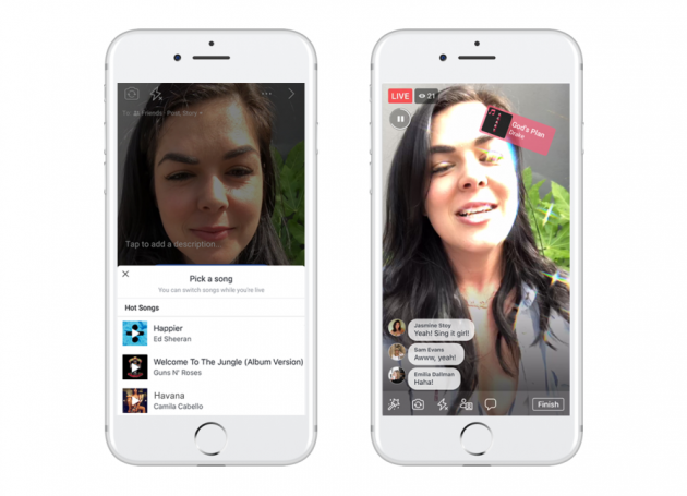 Facebook Launches Lip Sync Live