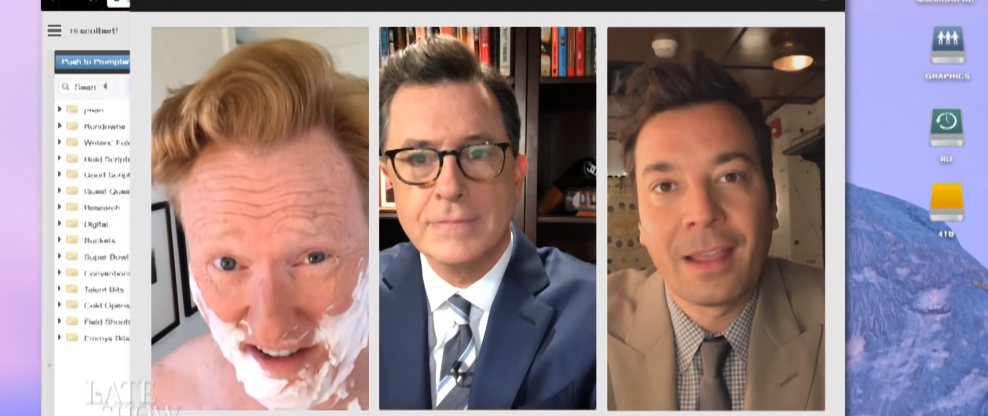 Colbert, Fallon, O'Brien Release Trump Video