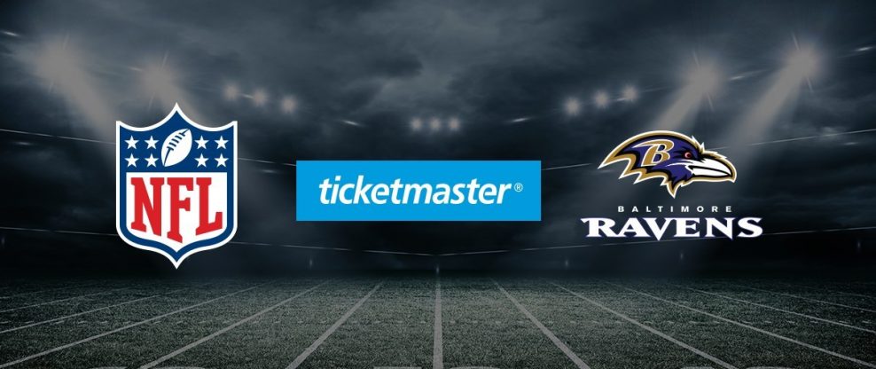 Ticketmaster, Baltimore Ravens Continue Their Agreement From 1996