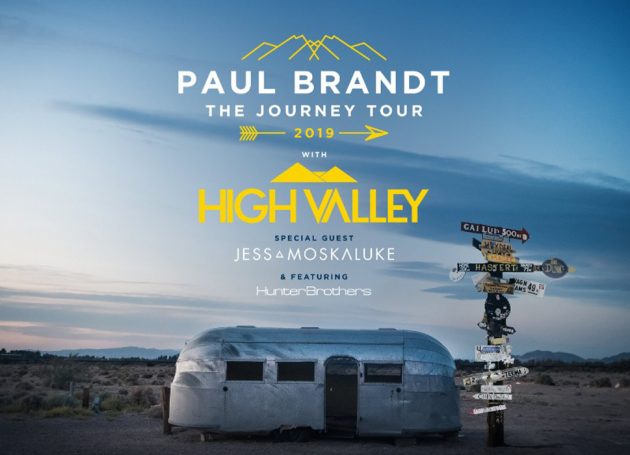 Paul Brandt + High Valley Announce The Journey Tour 2019