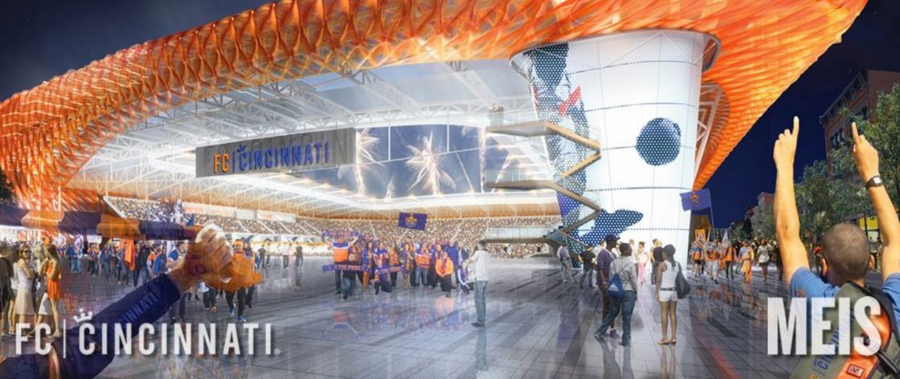 FC Cincinnati Unveils Stadium Design