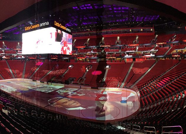 Little Caesars Arena Changing All Its Seats From Red To Black