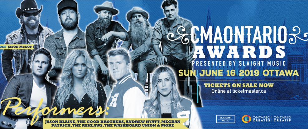 2019 CMAOntario Award Show Announces Performances By Jason Blaine, Andrew Hyatt, Meghan Patrick, The Reklaws & More