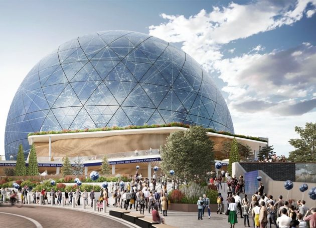 MSG Applies For The London Version Of The Sphere