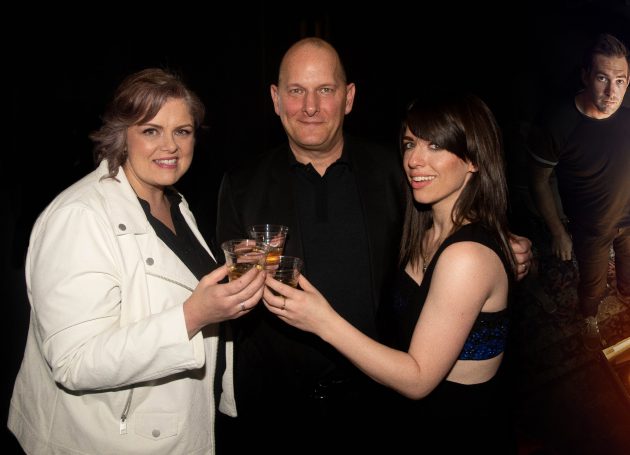 Chris Taylor, Ashley Poitevin and Sarah Osgoode