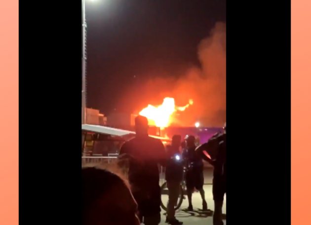 Fire Breaks Out At Coachella