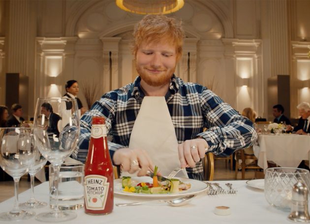 Heinz Taps Ed Sheeran For 150th Anniversary Ketchup Ad