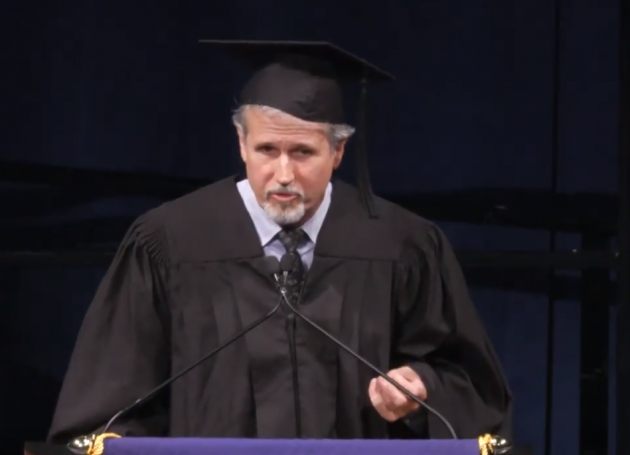 Manager Jim Guerinot Gives Commencement Speech (Video)