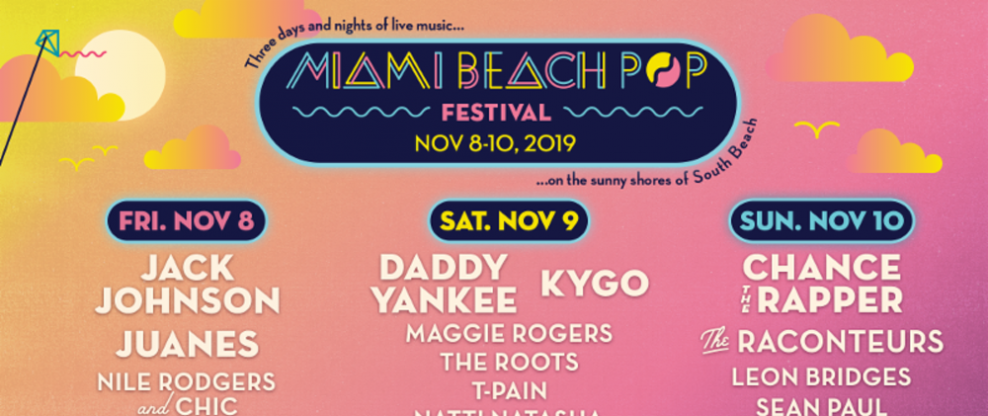 Miami Beach Pop Festival Announces Inaugural Daily Lineups