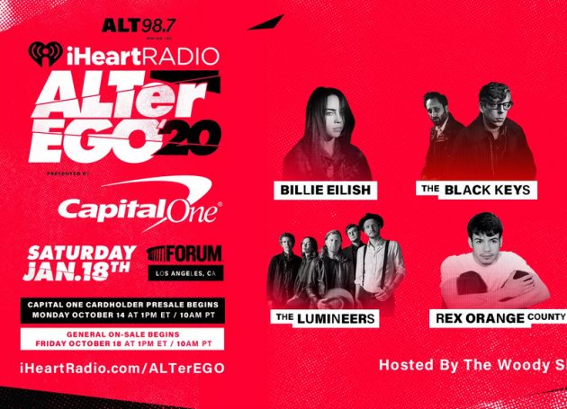 Billie Eilish, Blink-182, The Black Keys & More Set For 3rd Annual iHeartRadio ALTer Ego Concert