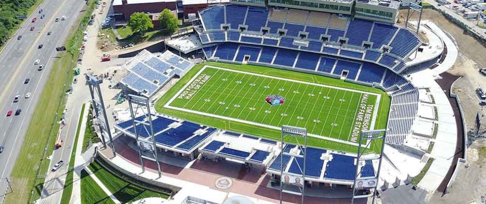 Tom Benson Hall of Fame Stadium