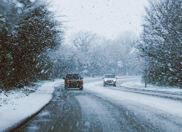 Driving in snow