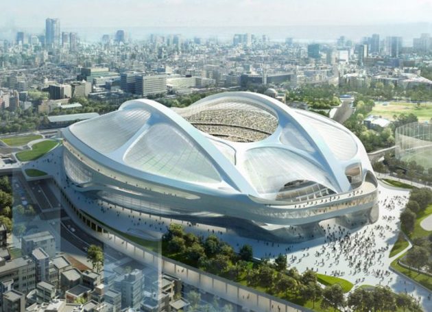 Tokyo Olympic Stadium Unveiled