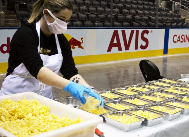 Scotiabank Arena Converted Into Toronto's Largest Kitchen To Feed The City's Medical Responders