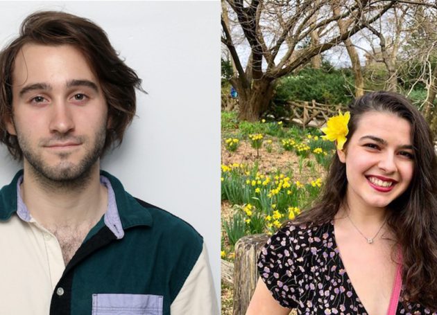 Greg Jakubik and Hannah Schwartz