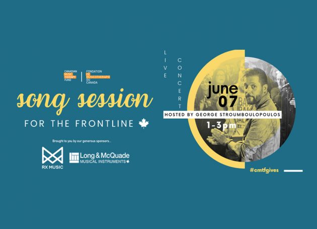 Canadian Music Therapy Fund Announces ‘Song Session For The Frontline’ Virtual Fundraiser