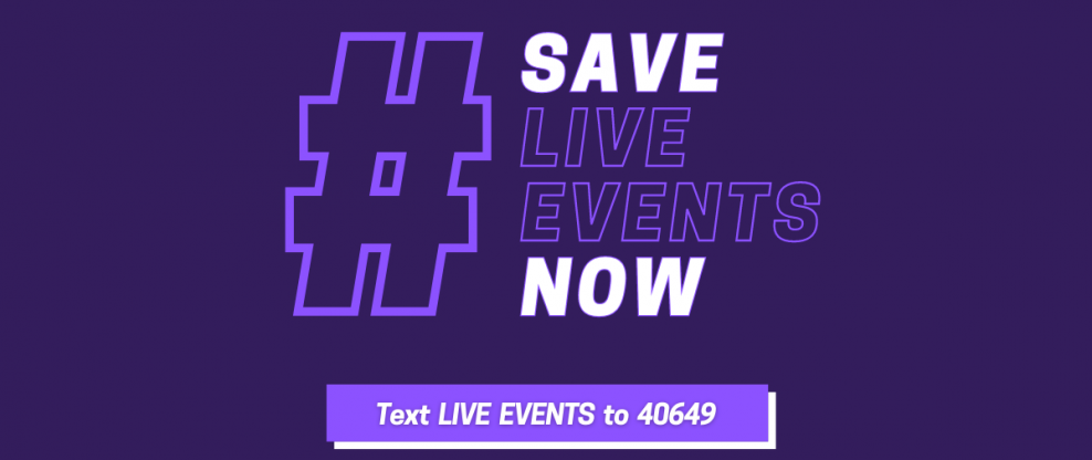 Save Our Live Events