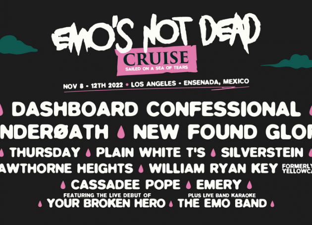 Emo's Not Dead: Sailed on a Sea of Tears Cruise Announced