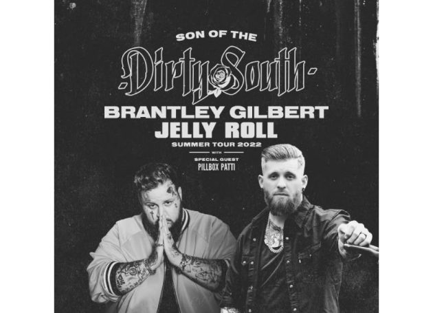 Brantley Gilbert and Jelly Roll Join Forces for the "Sons of the Dirty South" Summer Tour