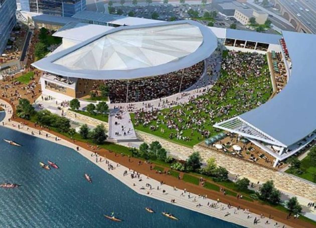 Riverfront Amphitheater Proposed for Grand Rapids Downtown Area