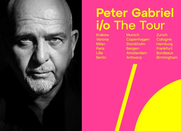 Peter Gabriel's I/O tour