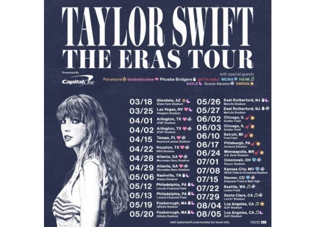 Taylor Swift Announces 'The Eras Tour' as She Holds All 10 Spots on the Billboard Hot 100