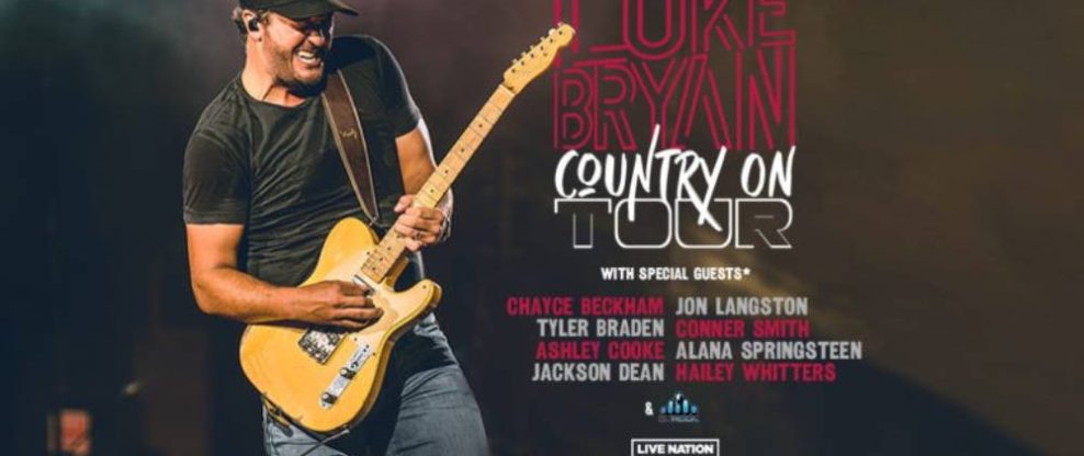 Luke Bryan Announces 'Country on Tour' Headlining Trek For 2023 With Guests Chayce Beckham, Tyler Braden, & More