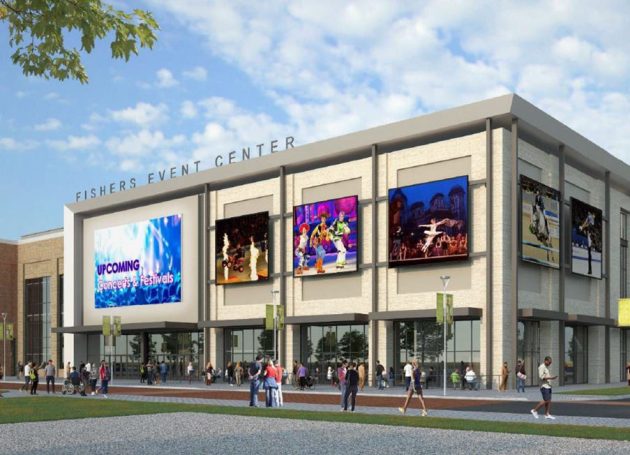 An artist's rendering of the planned sports and entertainment venue.