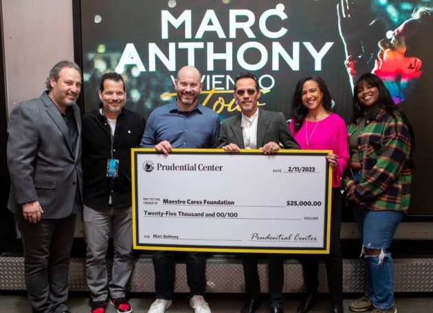 Prudential Center Donates $25,000 to Marc Anthony's Maestro Cares Foundation