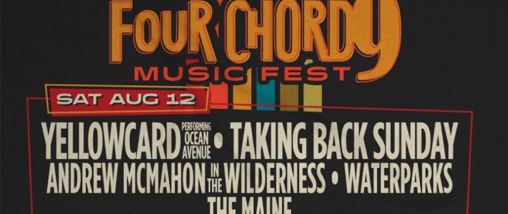 Four Chord Music Festival Announces Lineup With Yellowcard, Taking Back Sunday, The Gaslight Anthem & More