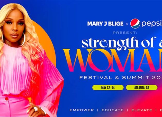 Mary J Blige, Live Nation Urban & Pepsi Announce Second Annual 'Strength of a Woman' Festival & Summit