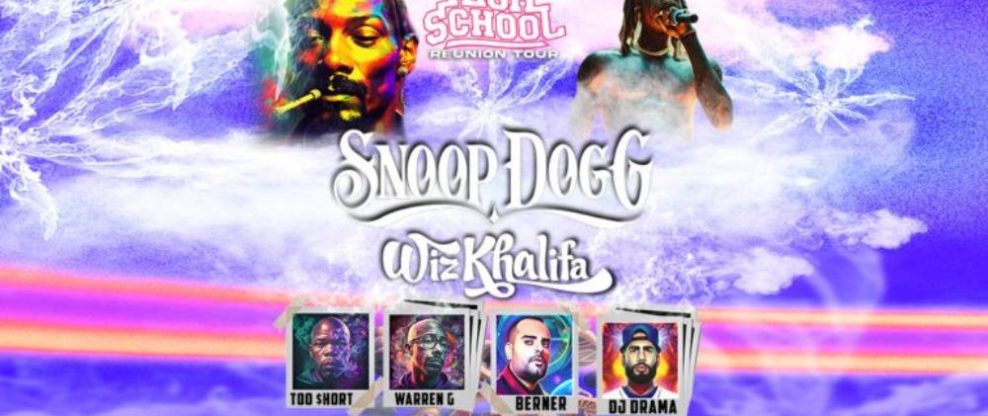 Snoop Dogg & Wiz Khalifa Announce The 'High School Reunion Tour' With Warren G, Berner, & Too $hort