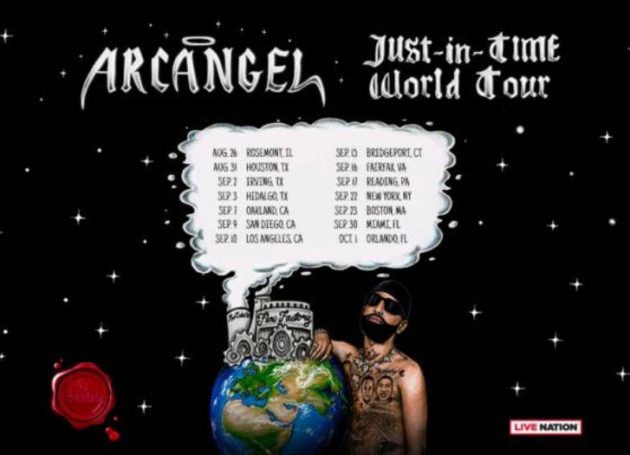 Latin Trap Pioneer Arcángel Announces 'Just In Time' US Tour