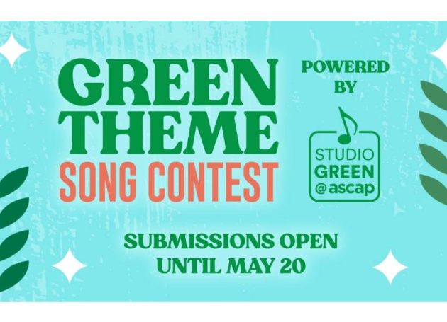 Studio Green @ ASCAP Launches Song Contest to Celebrate Earth Day